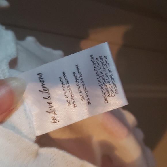 For love and lemons XS cropped tee - Picture 6 of 6